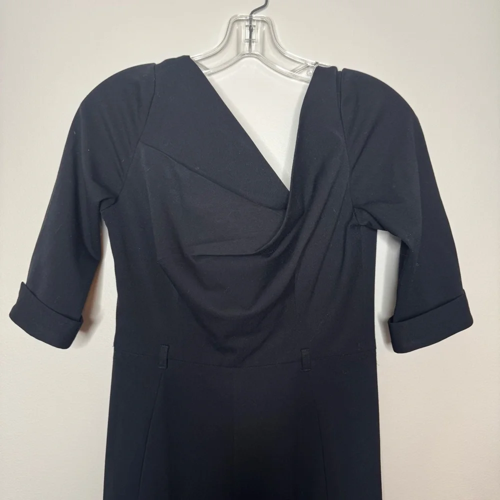Black Halo Classic Jackie O Jumpsuit Black 4